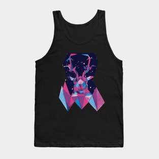 Geometric Stag Tank Top